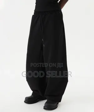 Black Baggy Sweatpants