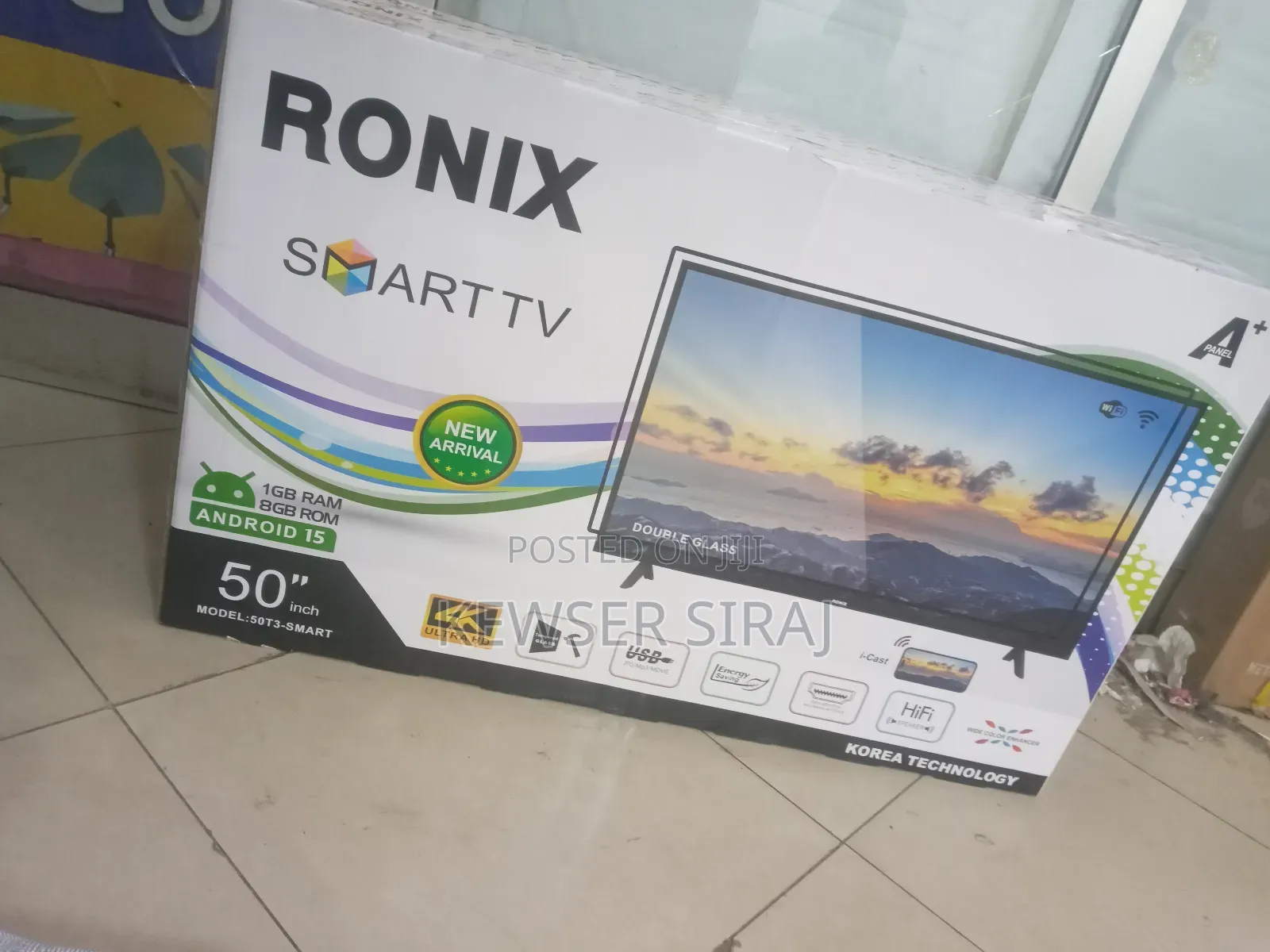 Ronax 55inch Tv Smart Android