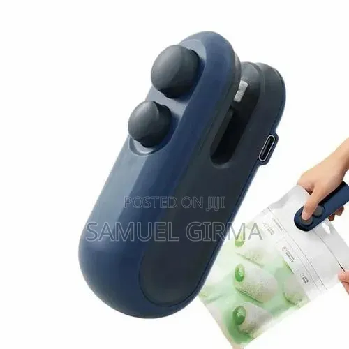 የላስቲክ ማሸጊያ Rechargeable Mini Sealer With Cutter
