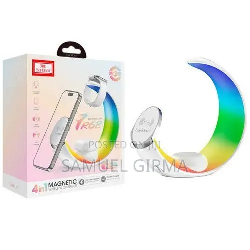 Perfect for Every Mood Nexo 4-in-1 Wireless Charger With Night Light