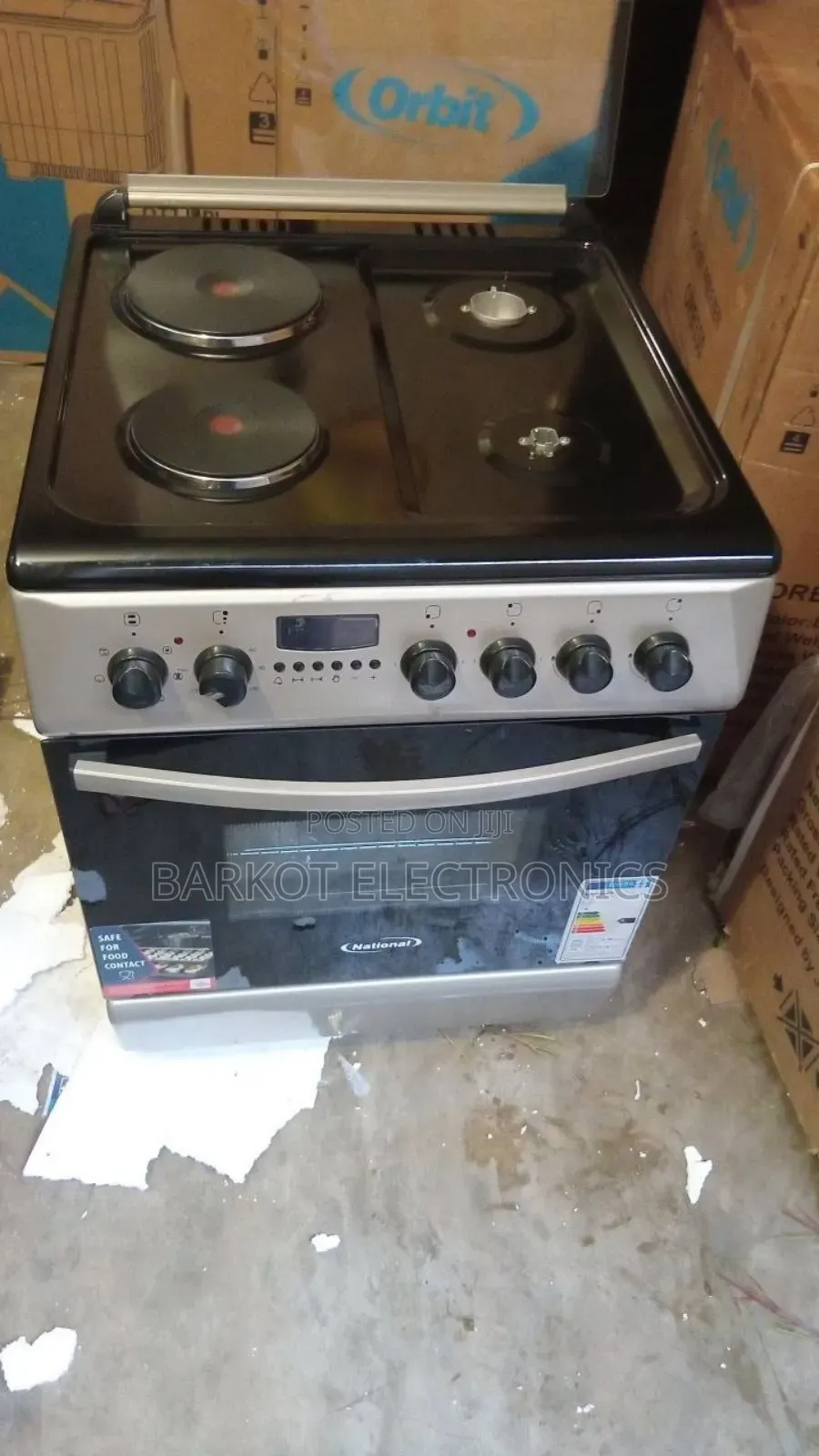 National 60x60 Oven Tu Bay Tu Oven Fan Sistem New Quality Brand