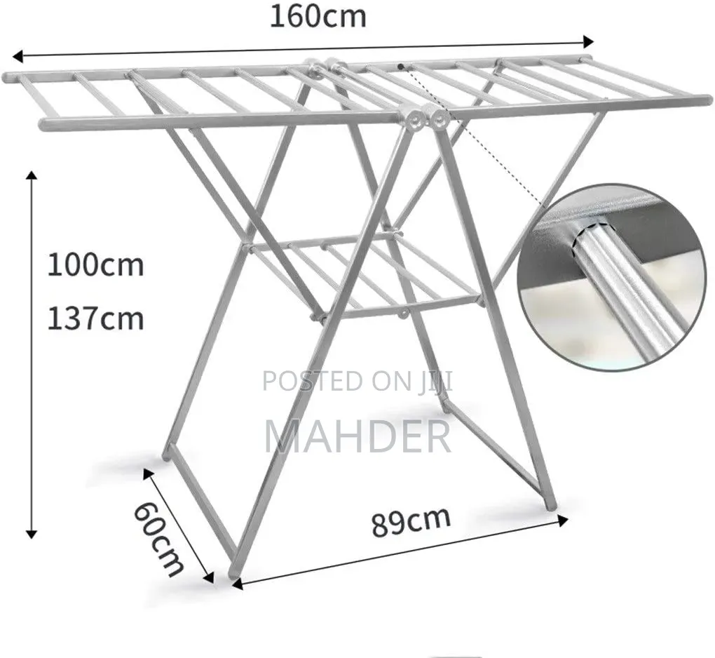 Stainless Drying Rack (የልብስ ማስጫ)