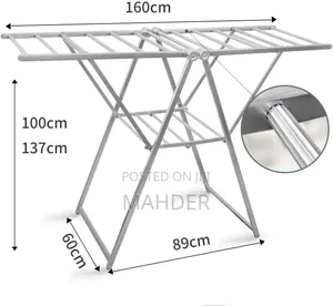 Stainless Drying Rack (የልብስ ማስጫ)