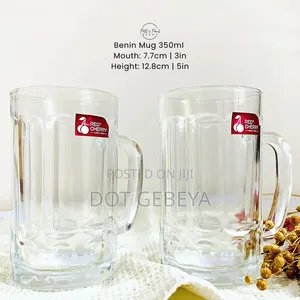 Red Cherry (የጃምቦ ብርጭቆ) Tall Glass Mug.