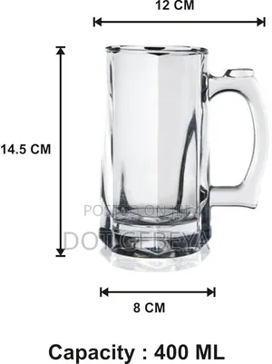 Red Cherry (የጃምቦ ብርጭቆ) Tall Glass Mug.