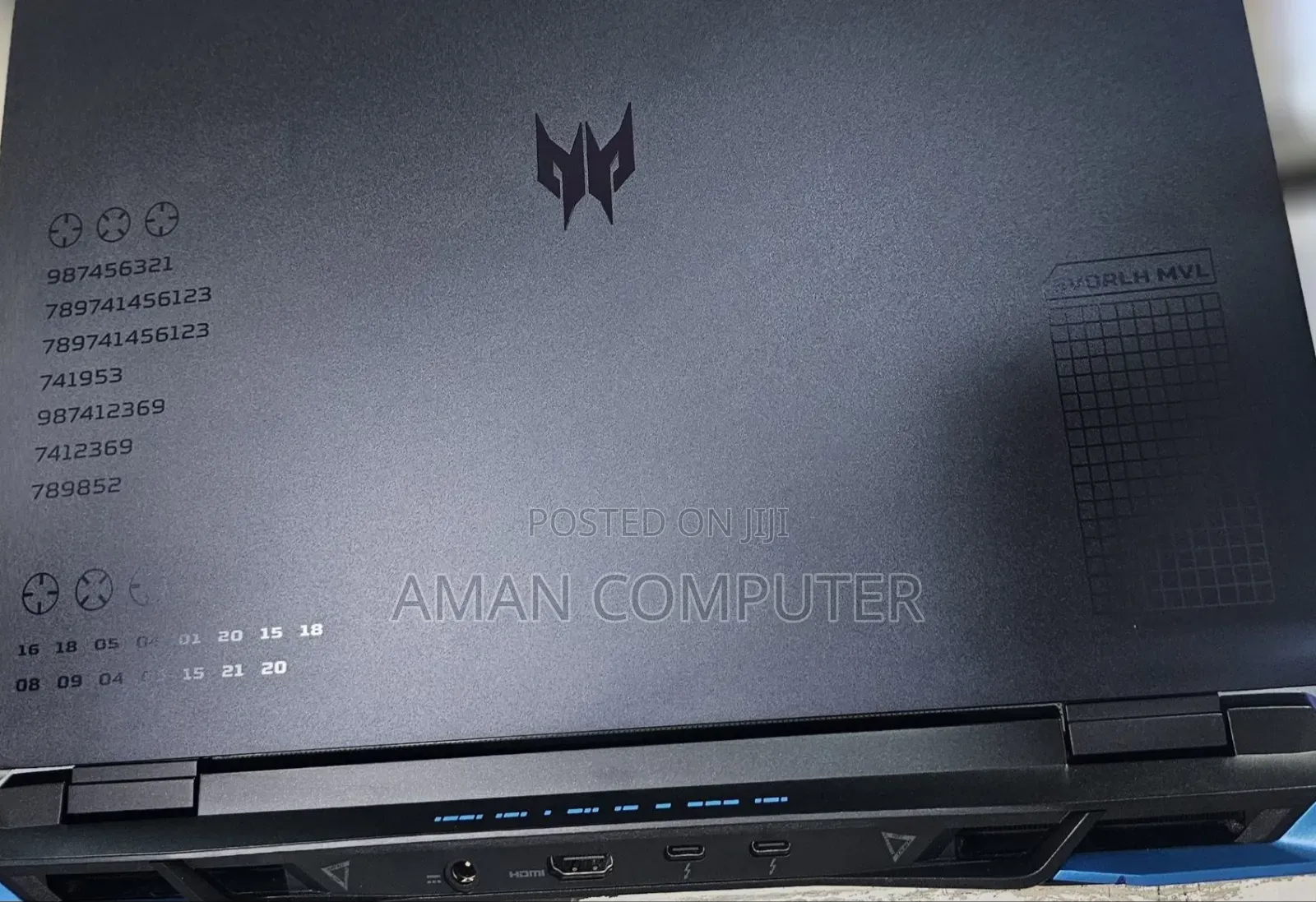 New Laptop Acer Predator Helios 300 16GB Intel Core i9 SSD 1T