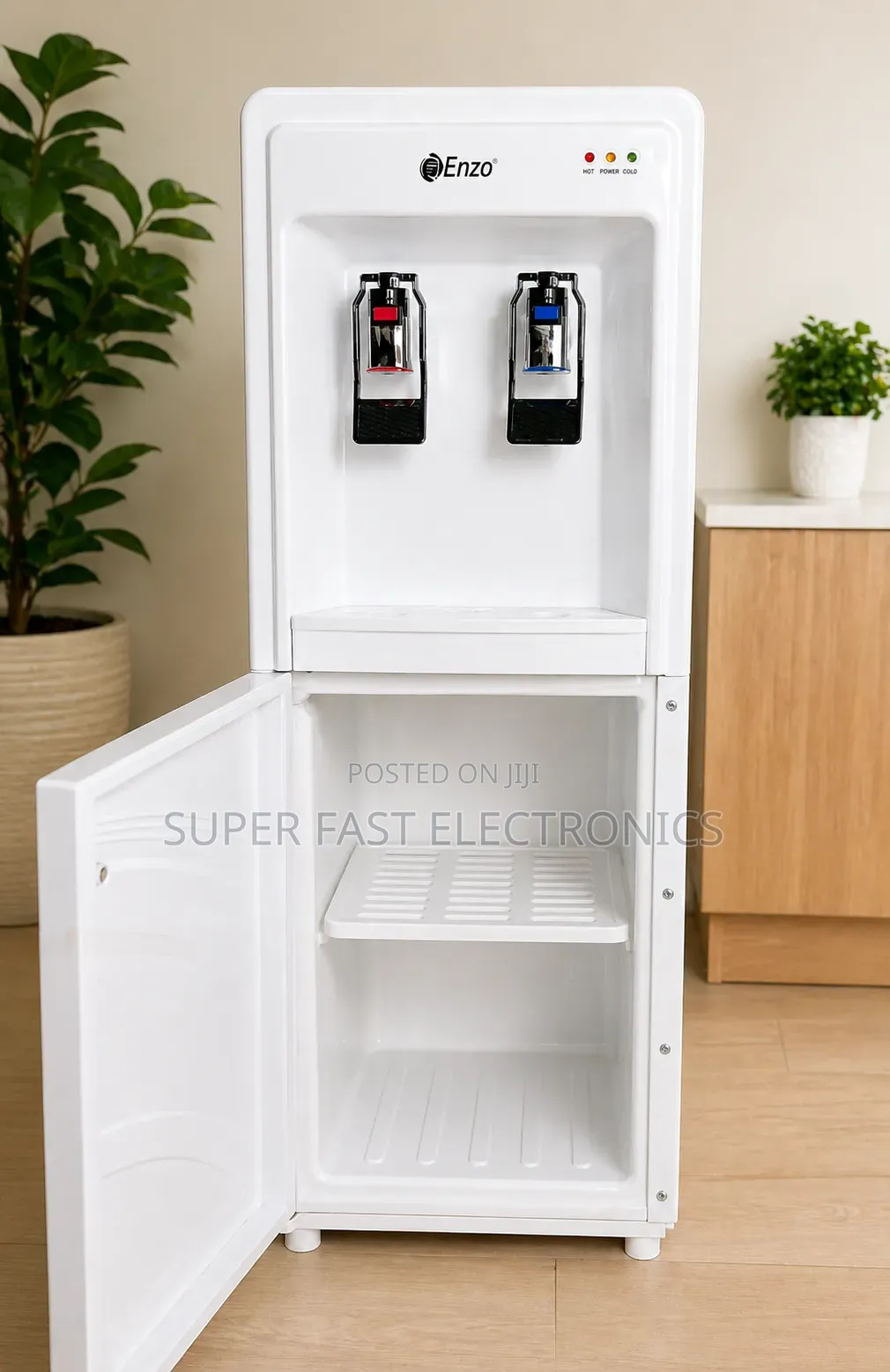 Enzo Hot Normal Water Dispenser With Cabinet – Floor Standing,