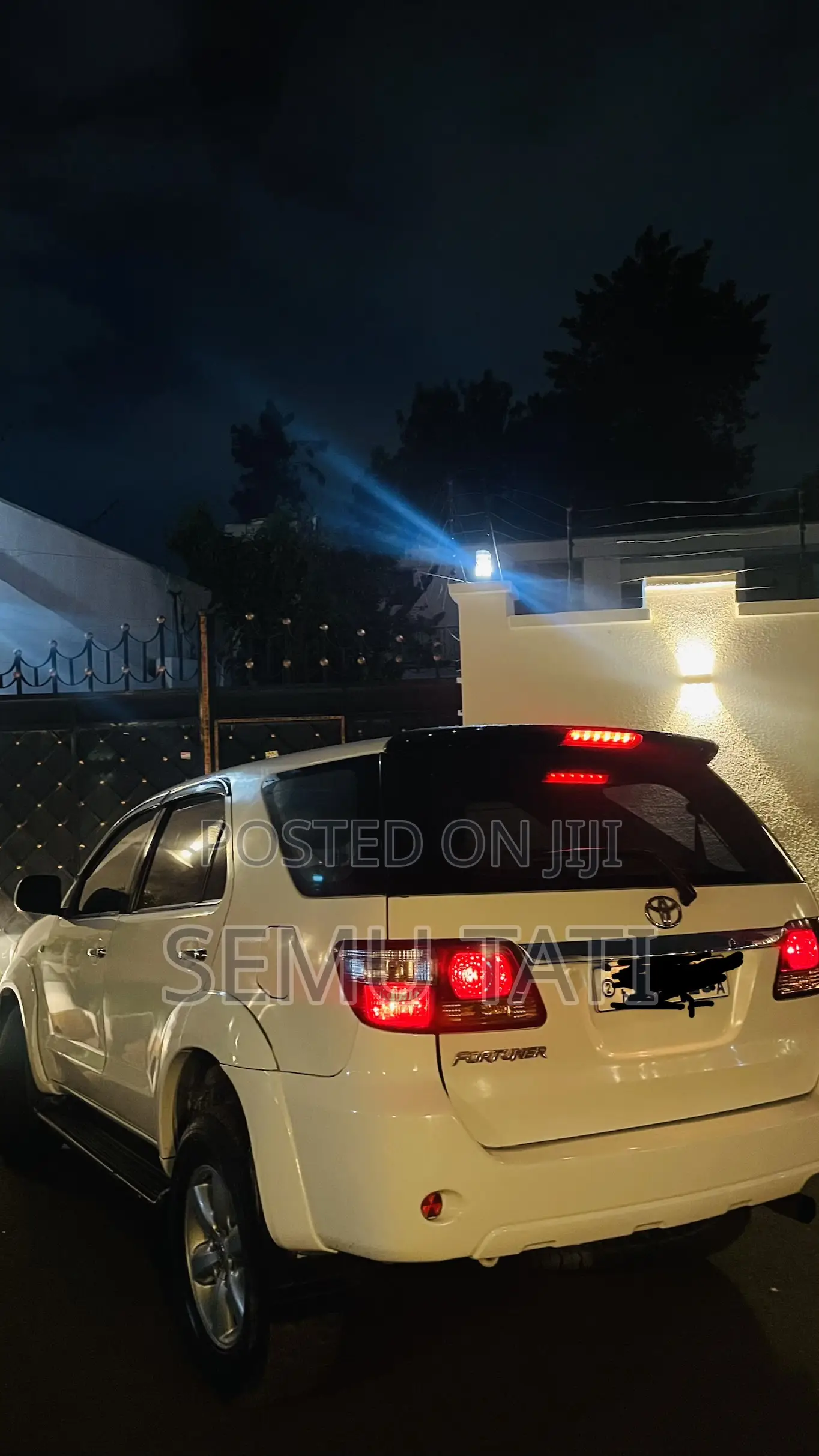 Toyota Fortuner 2012 White