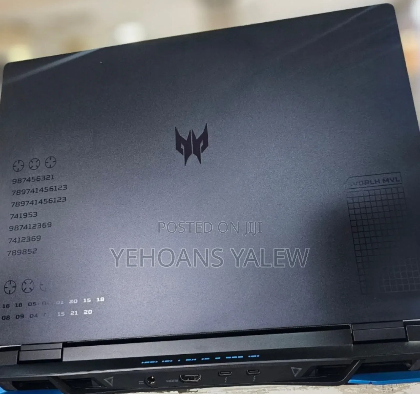 New Laptop Acer Predator Helios 300 16GB Intel Core i9 SSD 1T