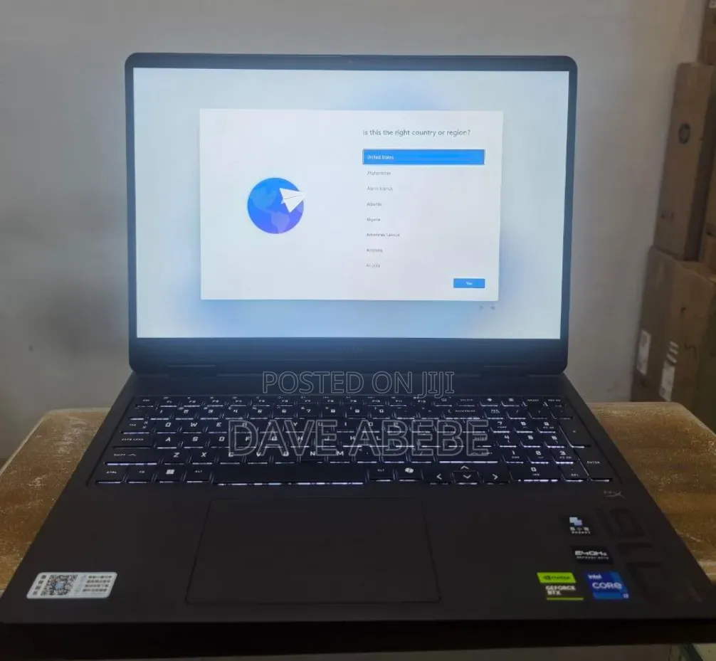 New Laptop HP Omen 16 16GB Intel Core i7 SSD 1T