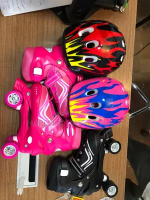 Adjustable Skate Shoes Helmet and Guard