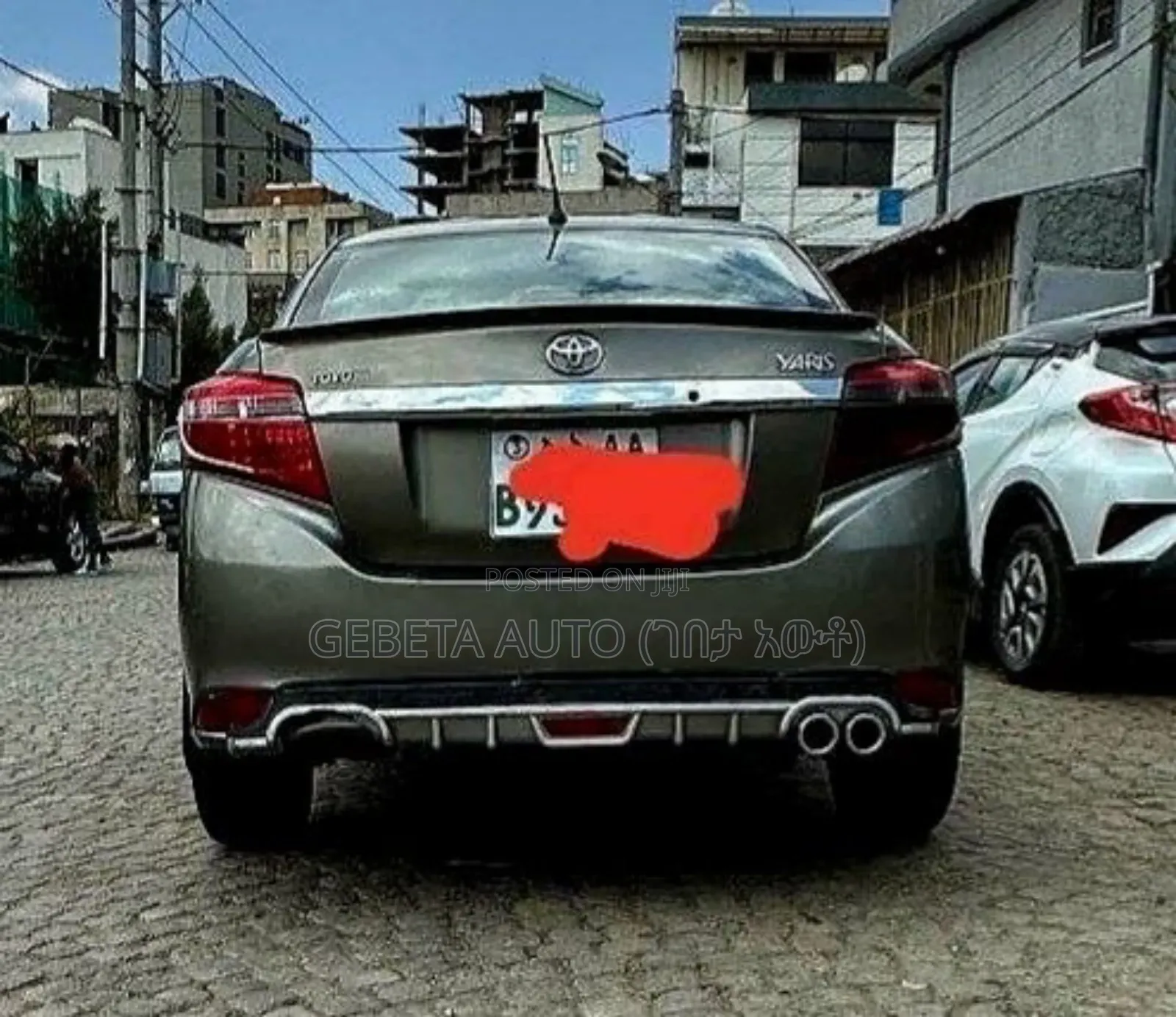 Toyota Yaris 2015 Green