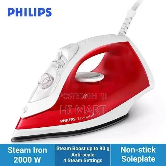 Philips High Quality Cloth Steam Iron(2000watt)