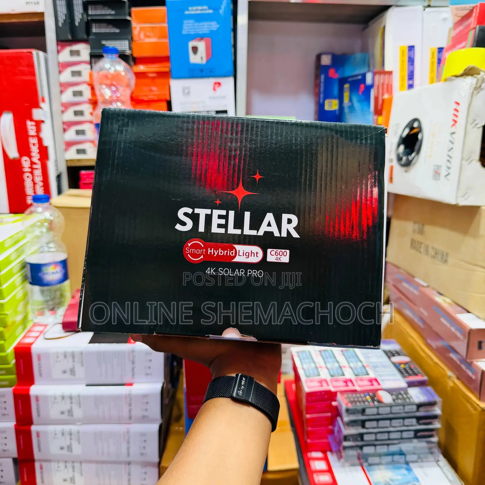 ባለ 2 ሌንስ በ ሲም የሚስራ 4g Stellar Dual Lens C600 Solar Camera