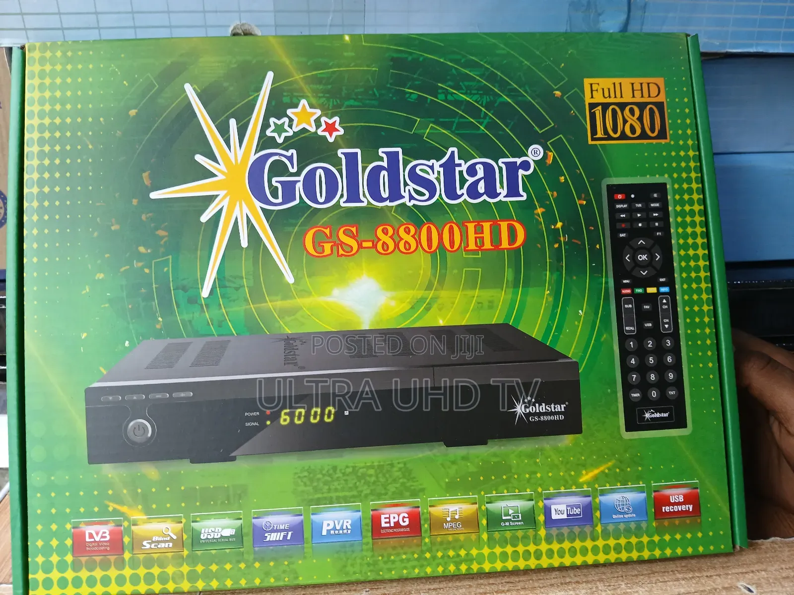 Goldstar Gs-8800hd Is a Digital Satellite Receiver Full Hd 1080p