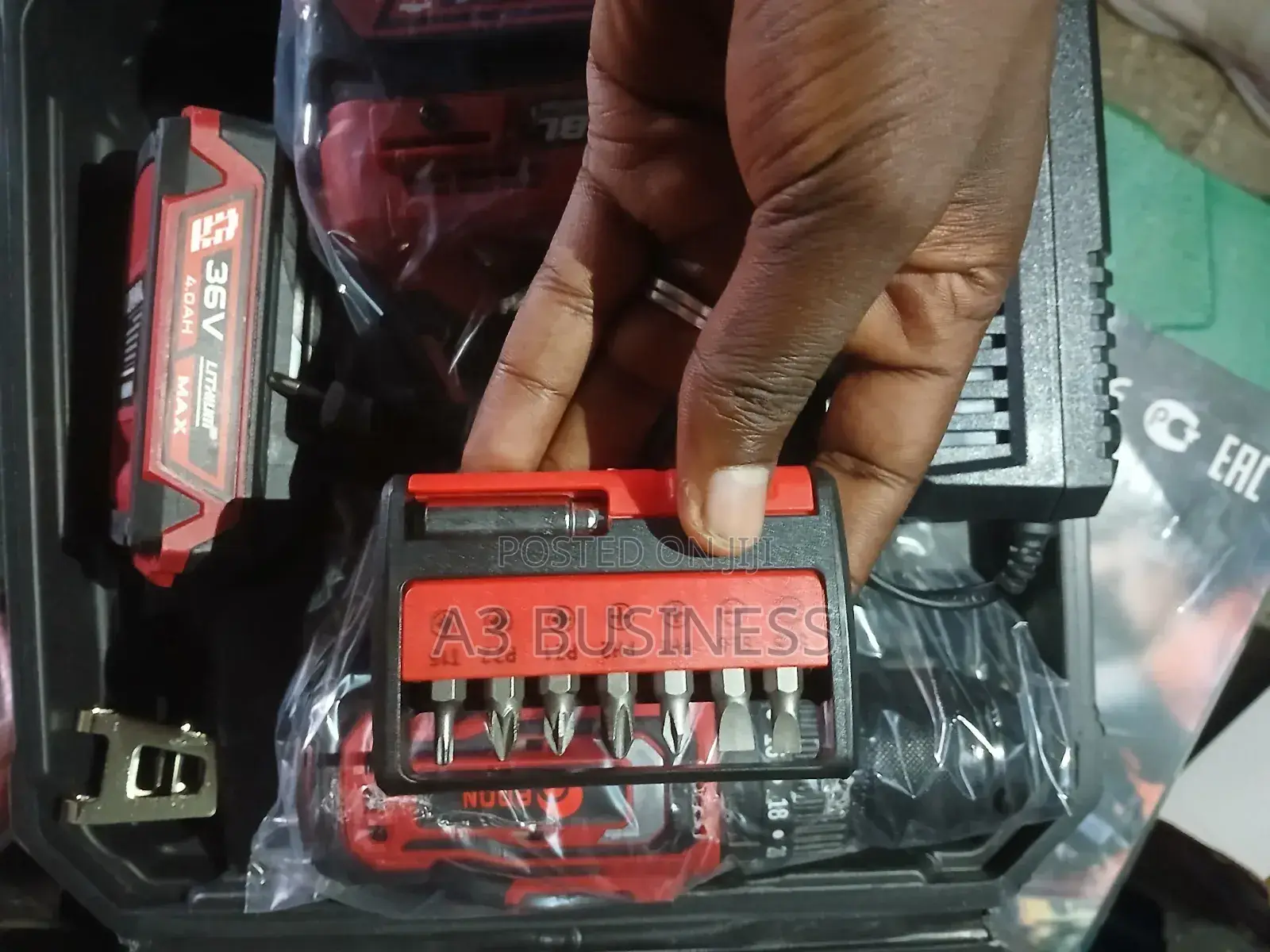 Chargeable Drill ቻርጀር ድሪል