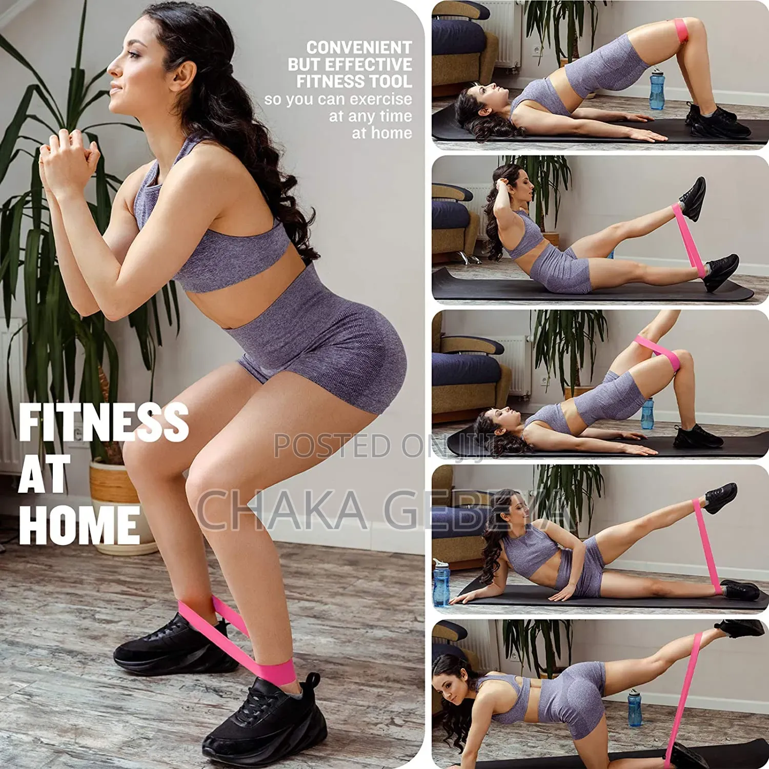 One Belt, Five Resistance Levels – Portable Fitness Tool for Slimming