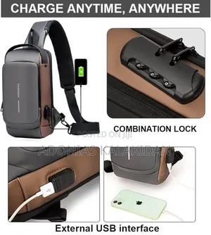 Multifunction Crossbody Bag