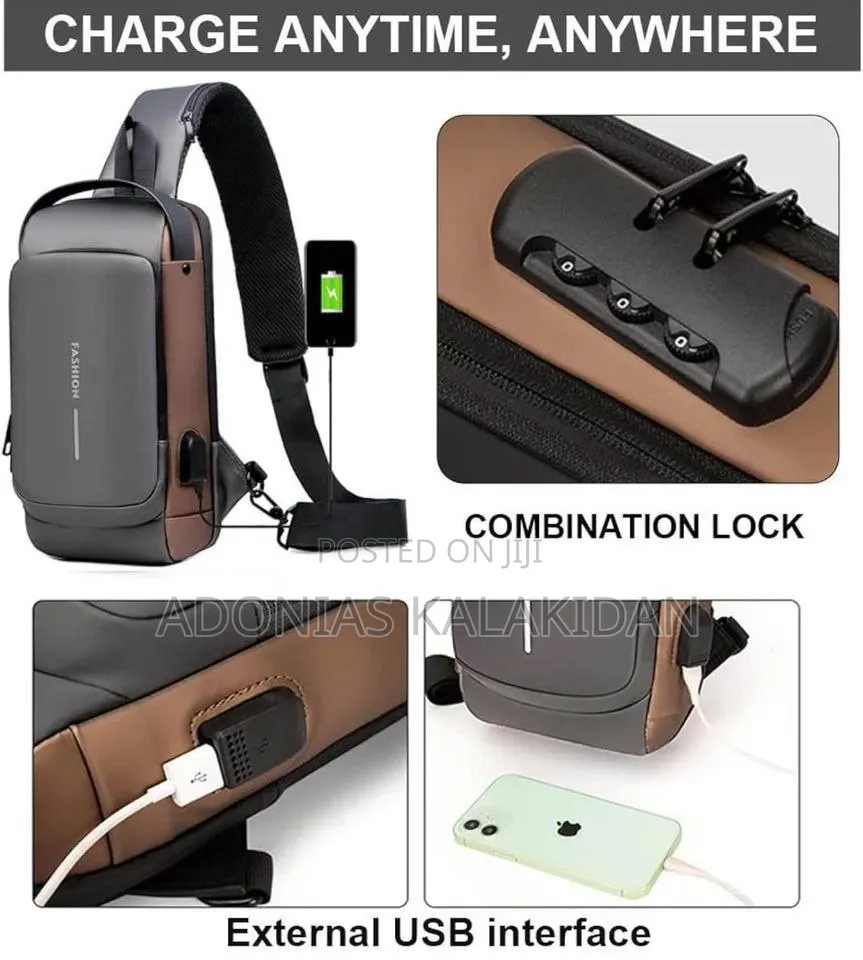 Multifunction Crossbody Bag