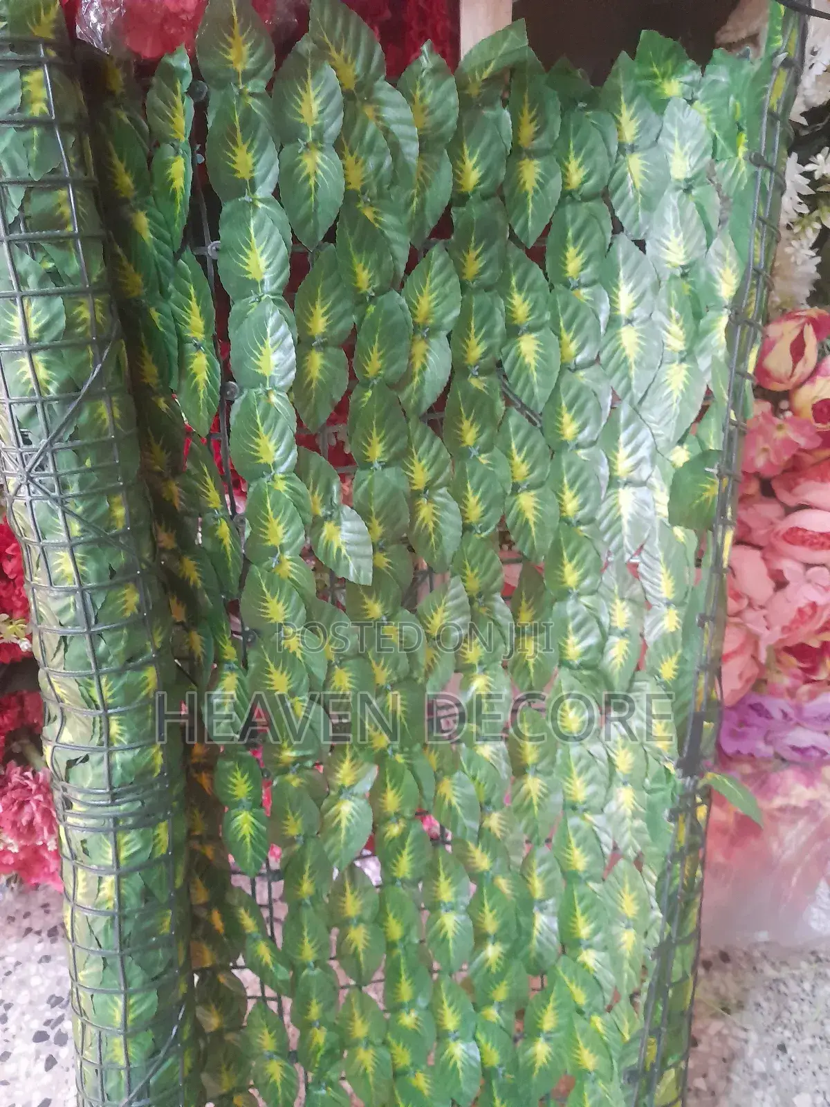3*1ሜ የግድግዳ ሳር Greenery
