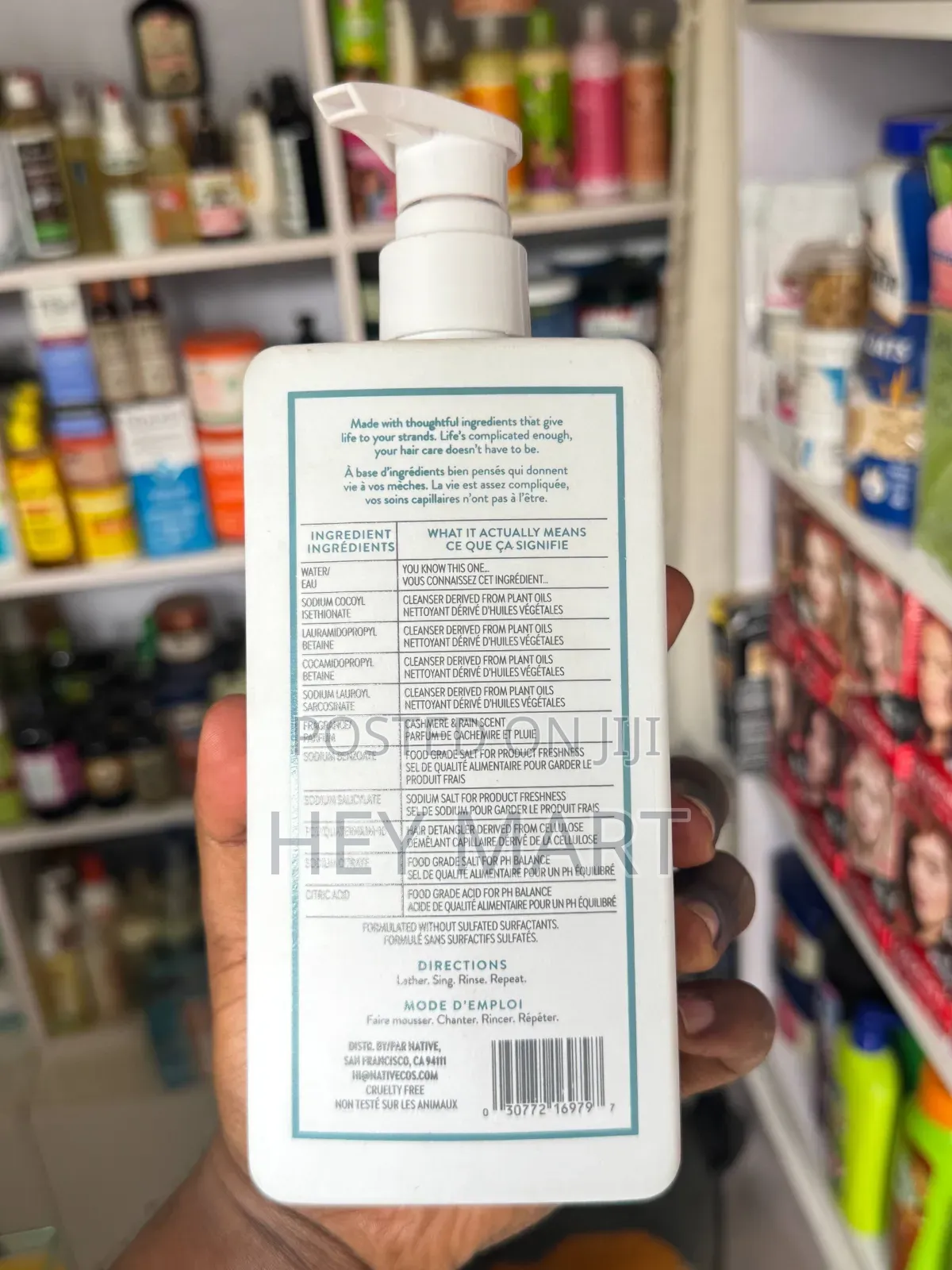 Native Hair Care Strengthening Shampoo