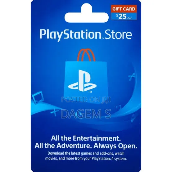 PSN Card 25$