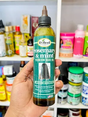 Difeel Rosemary Mint Premium Hair Oil Infused With Biotin.