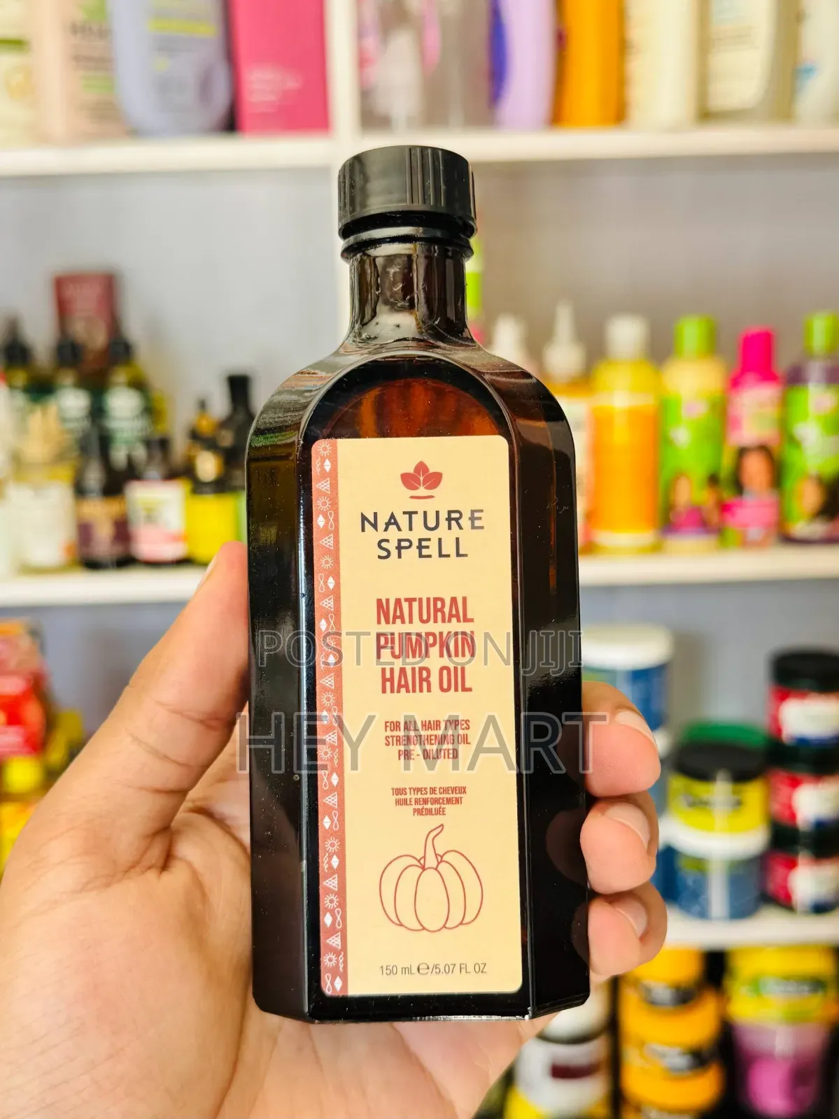 Nature Spell Oil for Hair Body Strengthening Treatment.