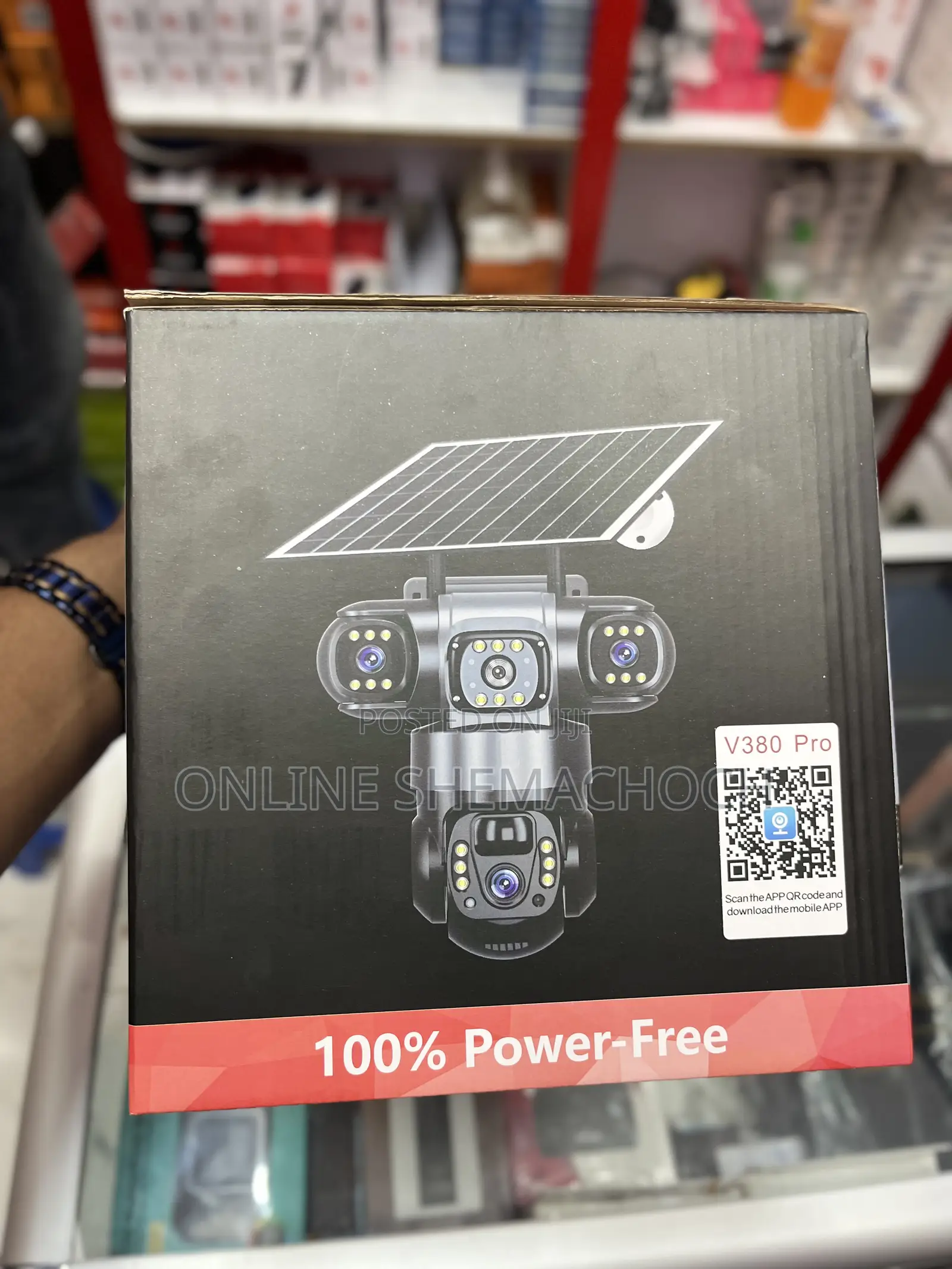 ባለ 3 ሌንስ በሲም የሚሰራ 4g Stellar C603 Solar Pro 4 Lens PTZ Camera