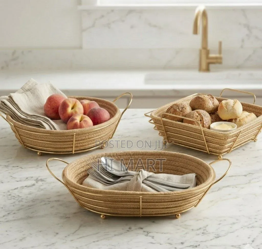3pcs Oval Shape Top Quality Food Servers