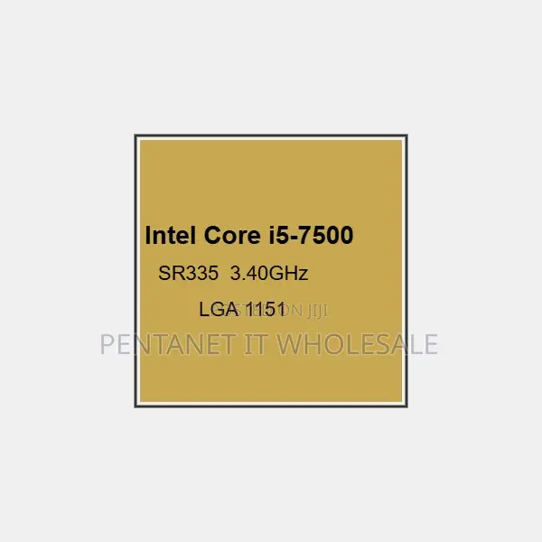 Intel Core I5-7500 3.40ghz Cpu Processor