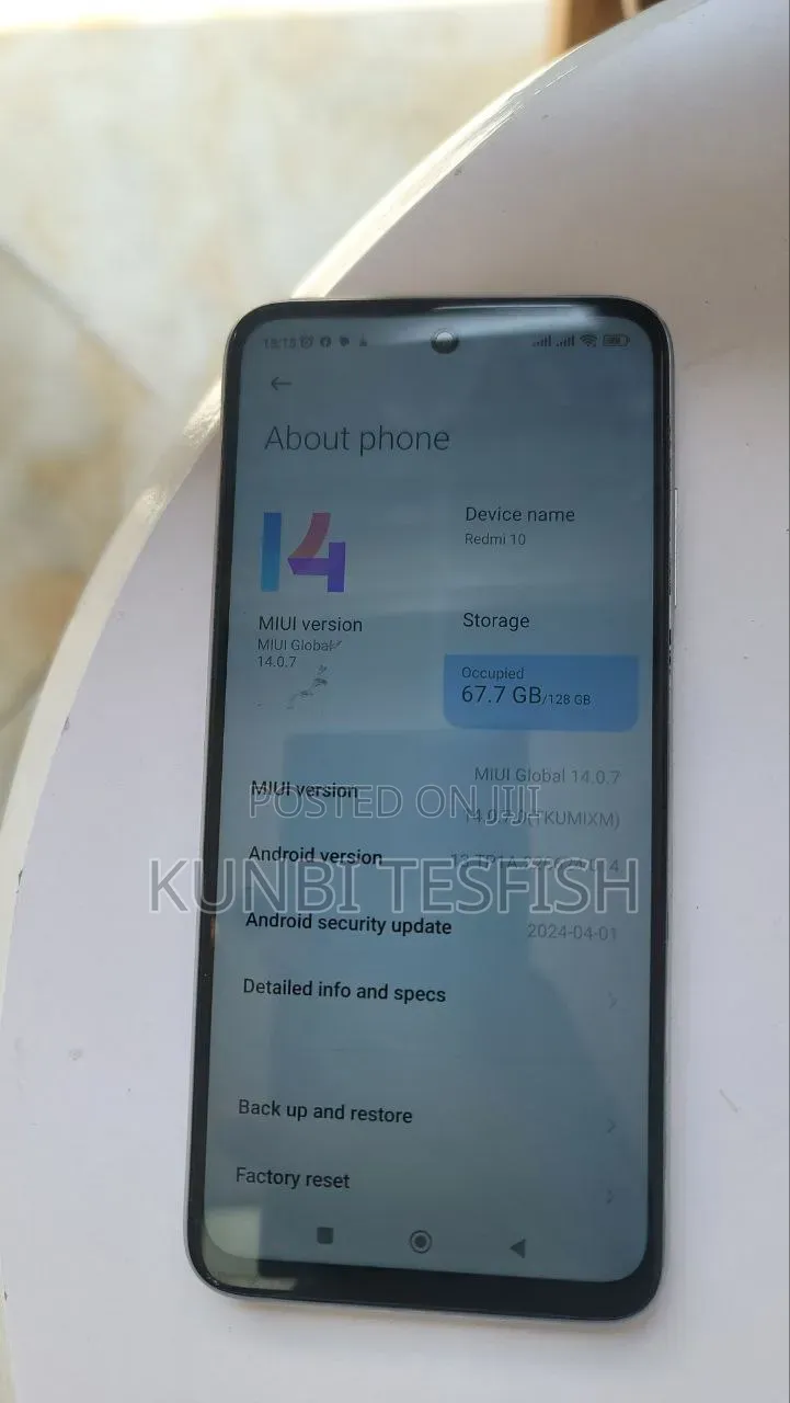 Xiaomi Redmi Note 10 128 GB White