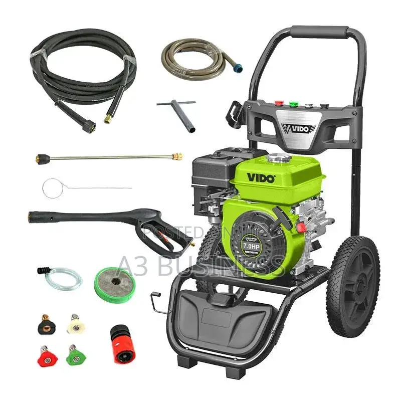 Pressure Washer በቤንዚን የሚሰራ የውሀ ማጠቢያ ማሽን