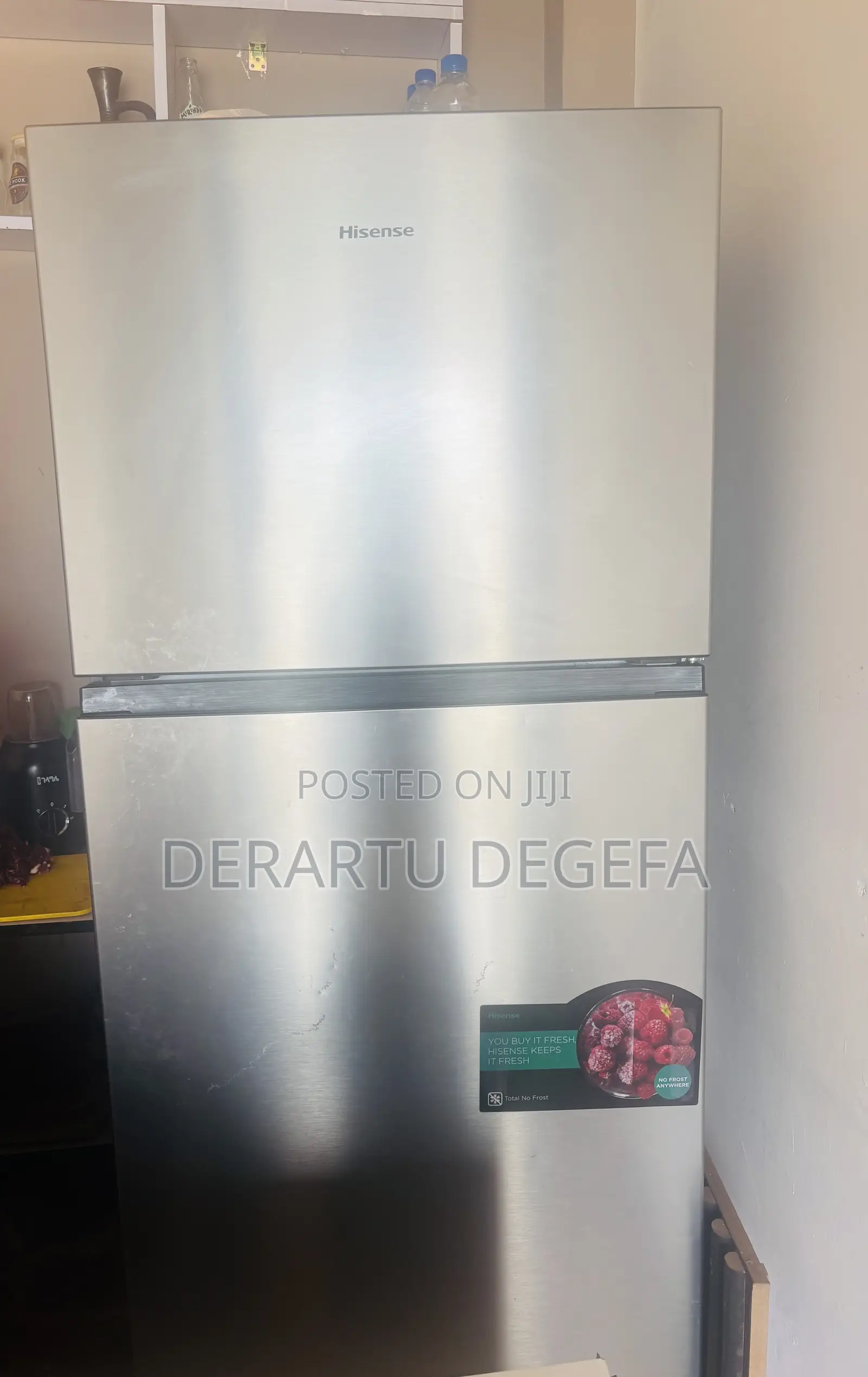 Hisense 498l Double-Door Refrigerator - Total No Frost