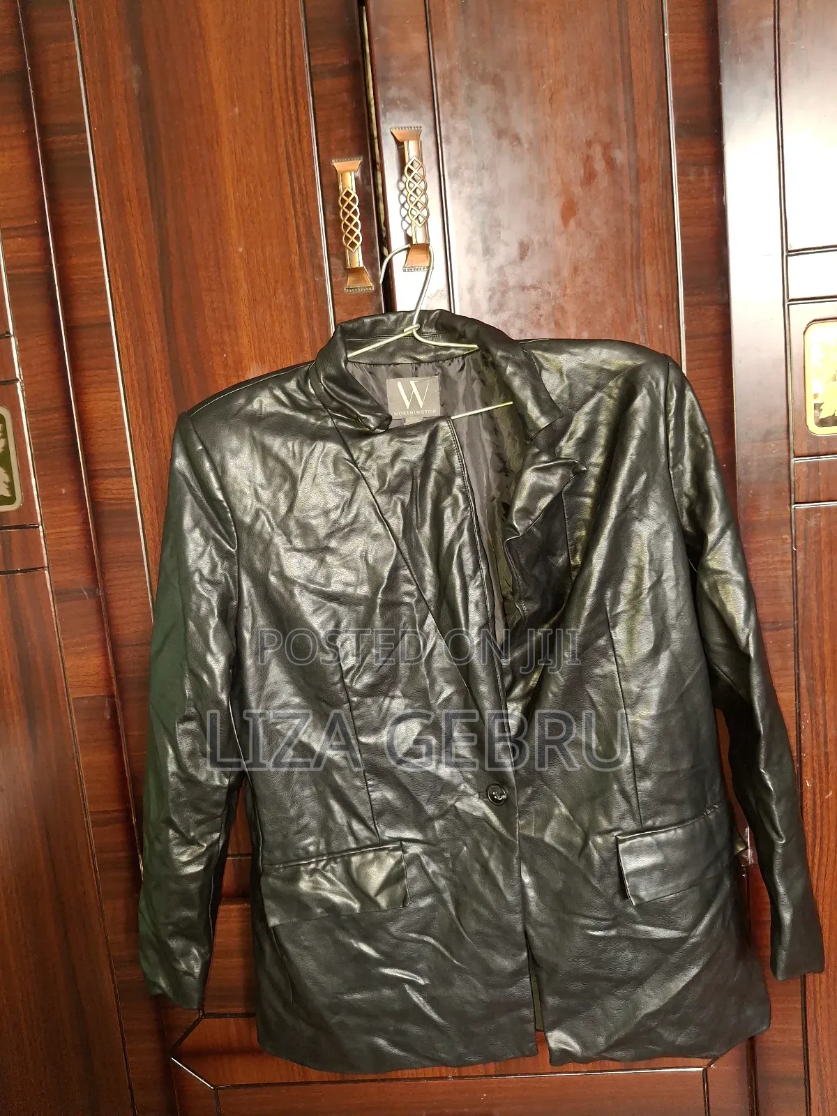 Used Like New Women Leather Jacket. Size Xl