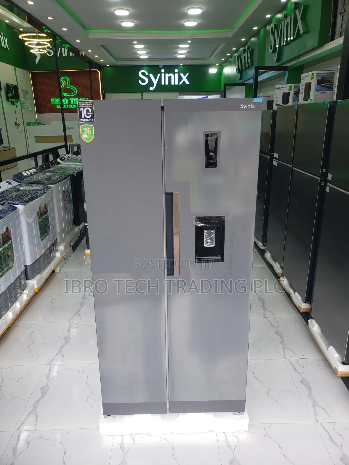 Syinix Two Door 460l Multi Cooling Plus Refrigerator