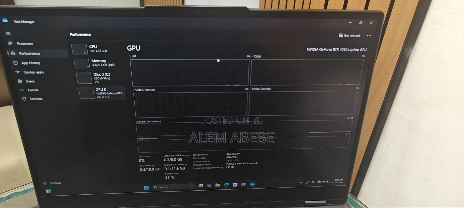 New Laptop Lenovo 24GB Intel Core i7 SSD 1T