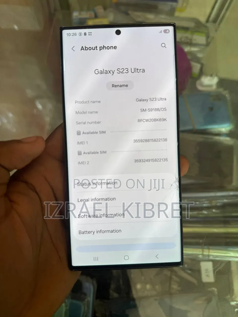 Samsung Galaxy S23 Ultra 256 GB