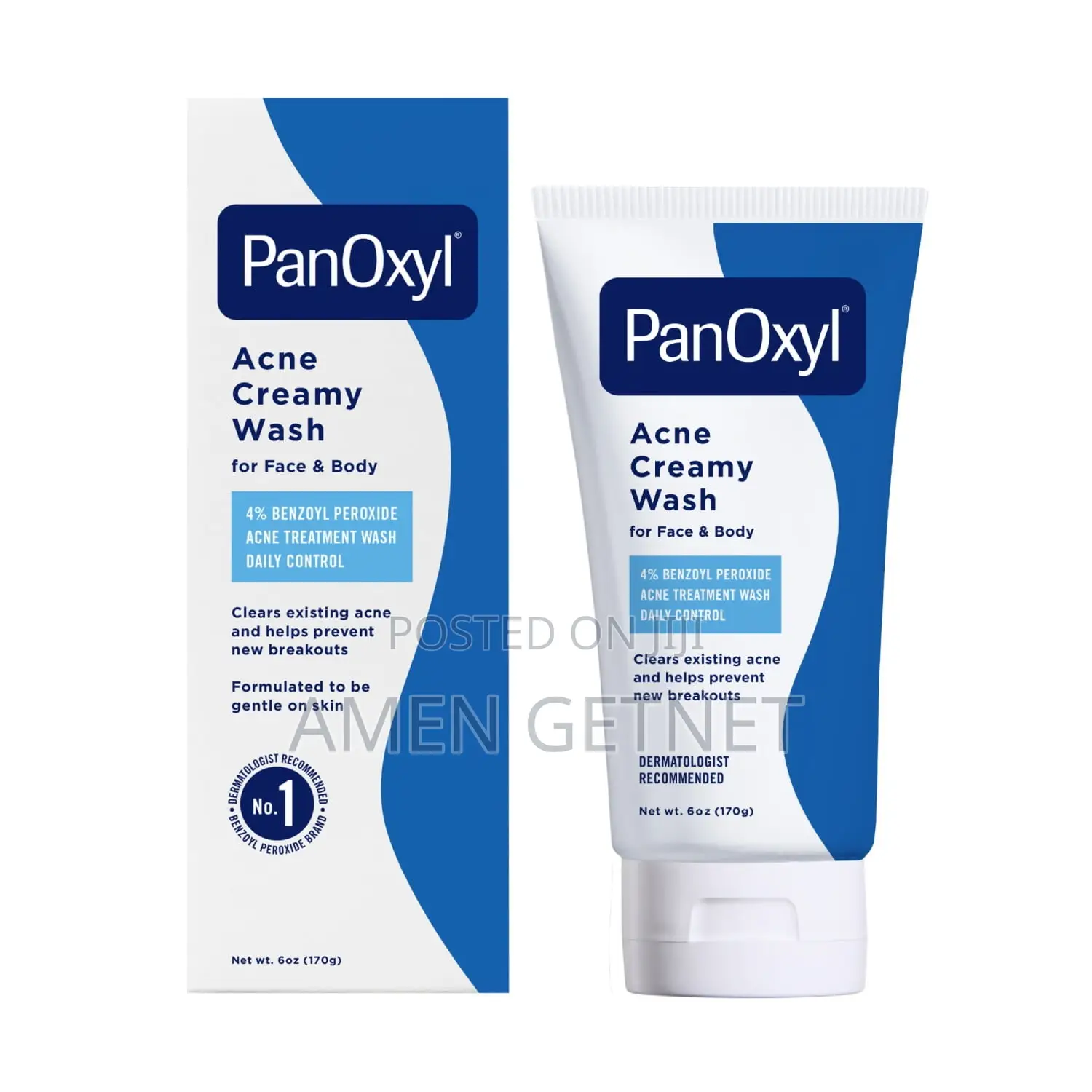 Panoxyl Acne Face Wash 4% Orginal Us