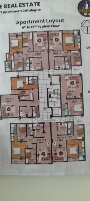 1bdrm Apartment in Prime Real Estate, Bole for sale