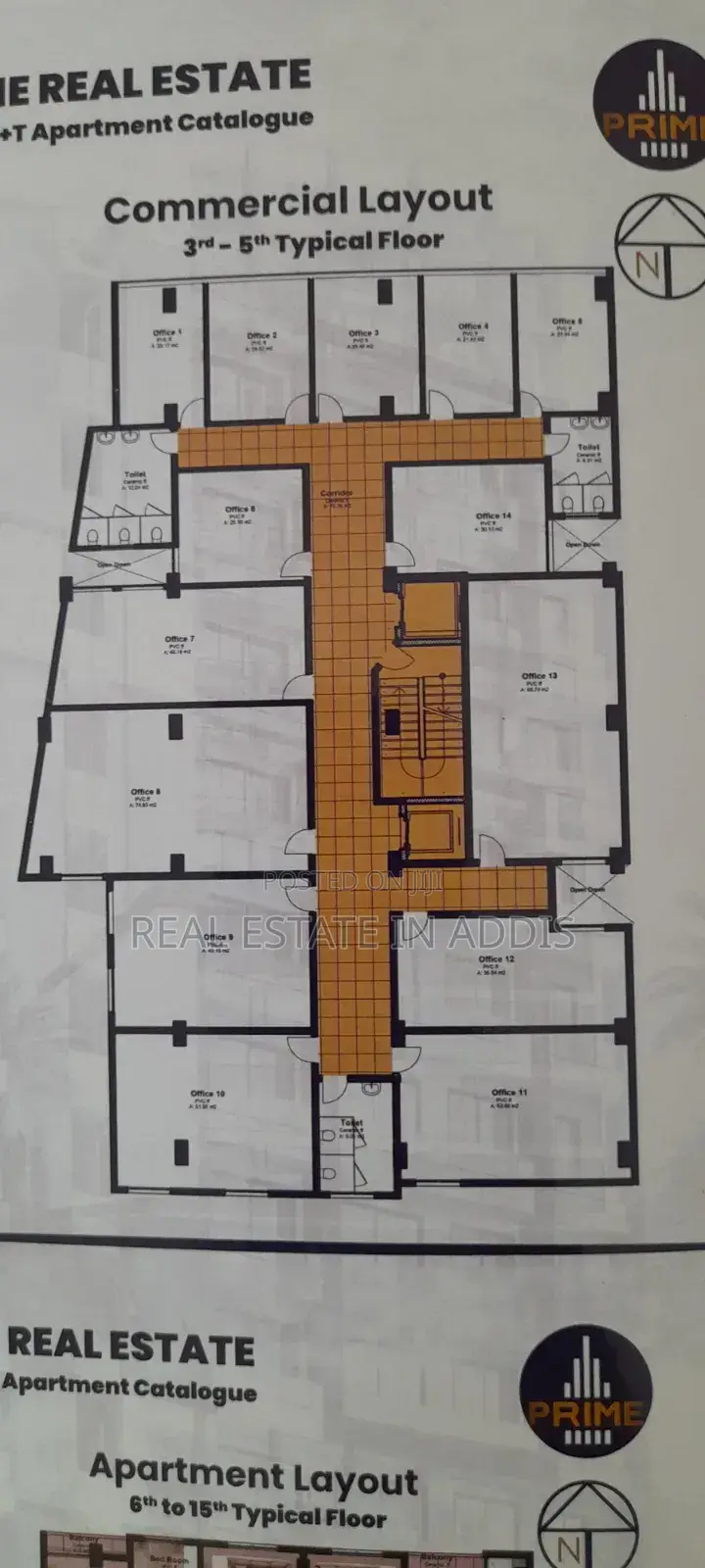 1bdrm Apartment in Prime Real Estate, Bole for sale
