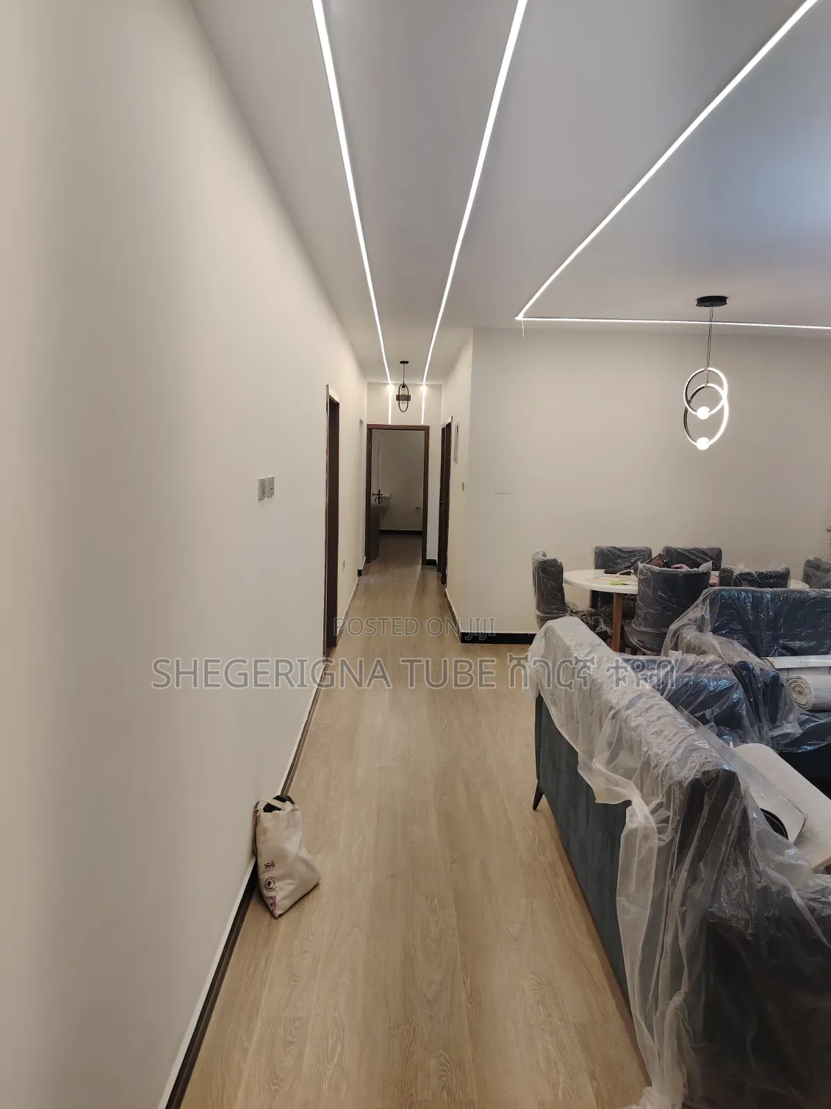 Furnished 4bdrm Apartment in Bole for rent