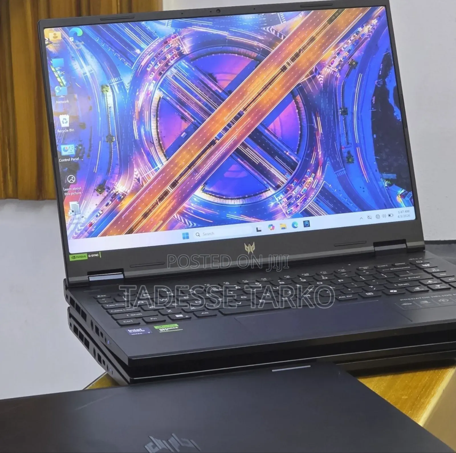 New Laptop Acer Predator Helios Neo 14 16GB Intel Core Ultra 7 SSD 1T