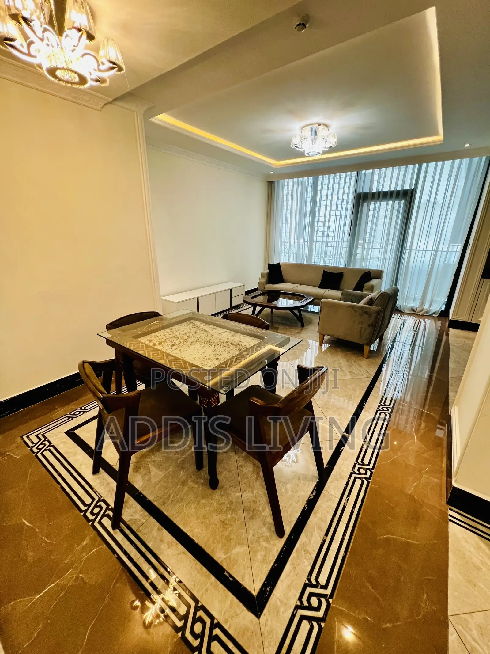 Furnished 1bdrm Apartment in Bole for rent