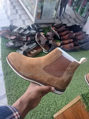 ጫማ ኤክስፖርት እስታርዳድ ንፁ ቆዳ የተሰራ
