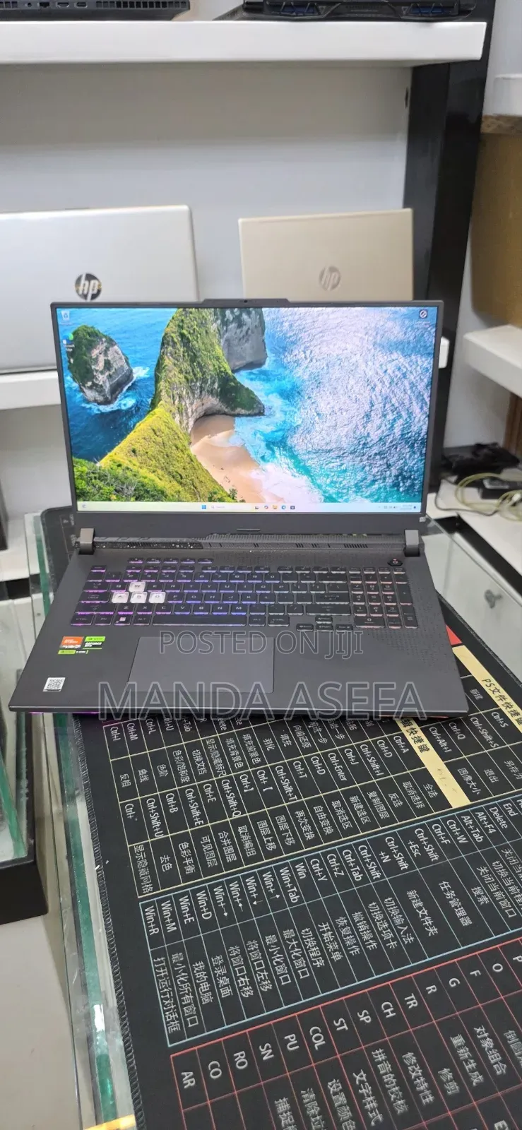 New Laptop Asus ROG Strix G731G 16GB AMD Ryzen 9 SSD 1T