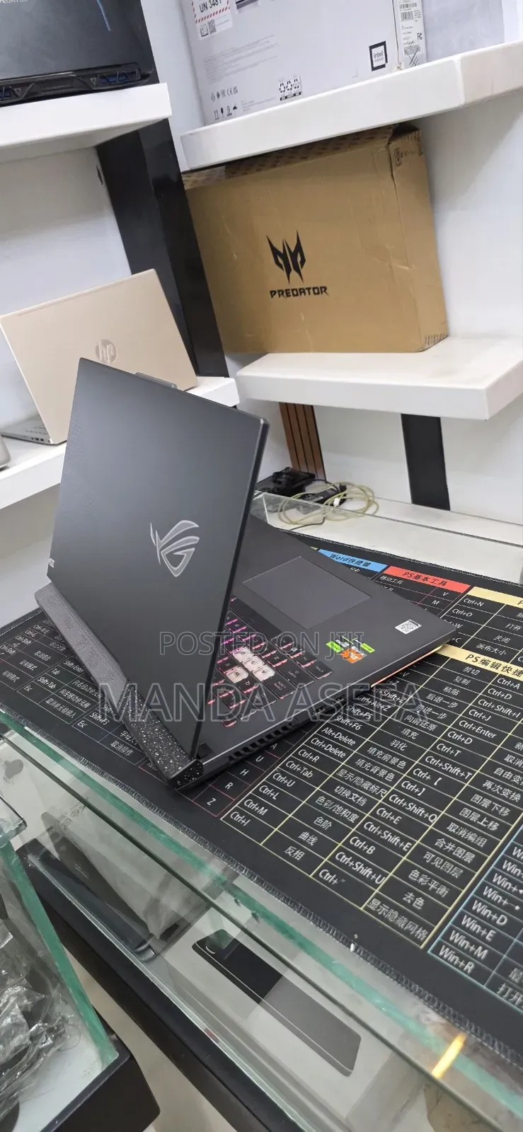 New Laptop Asus ROG Strix G731G 16GB AMD Ryzen 9 SSD 1T