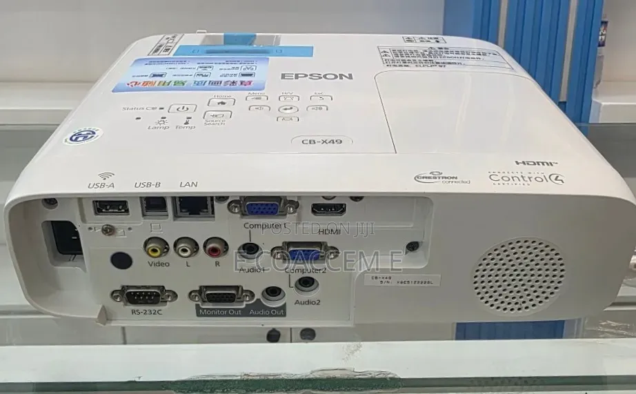 Epson Projector Model Name: Cb -X49