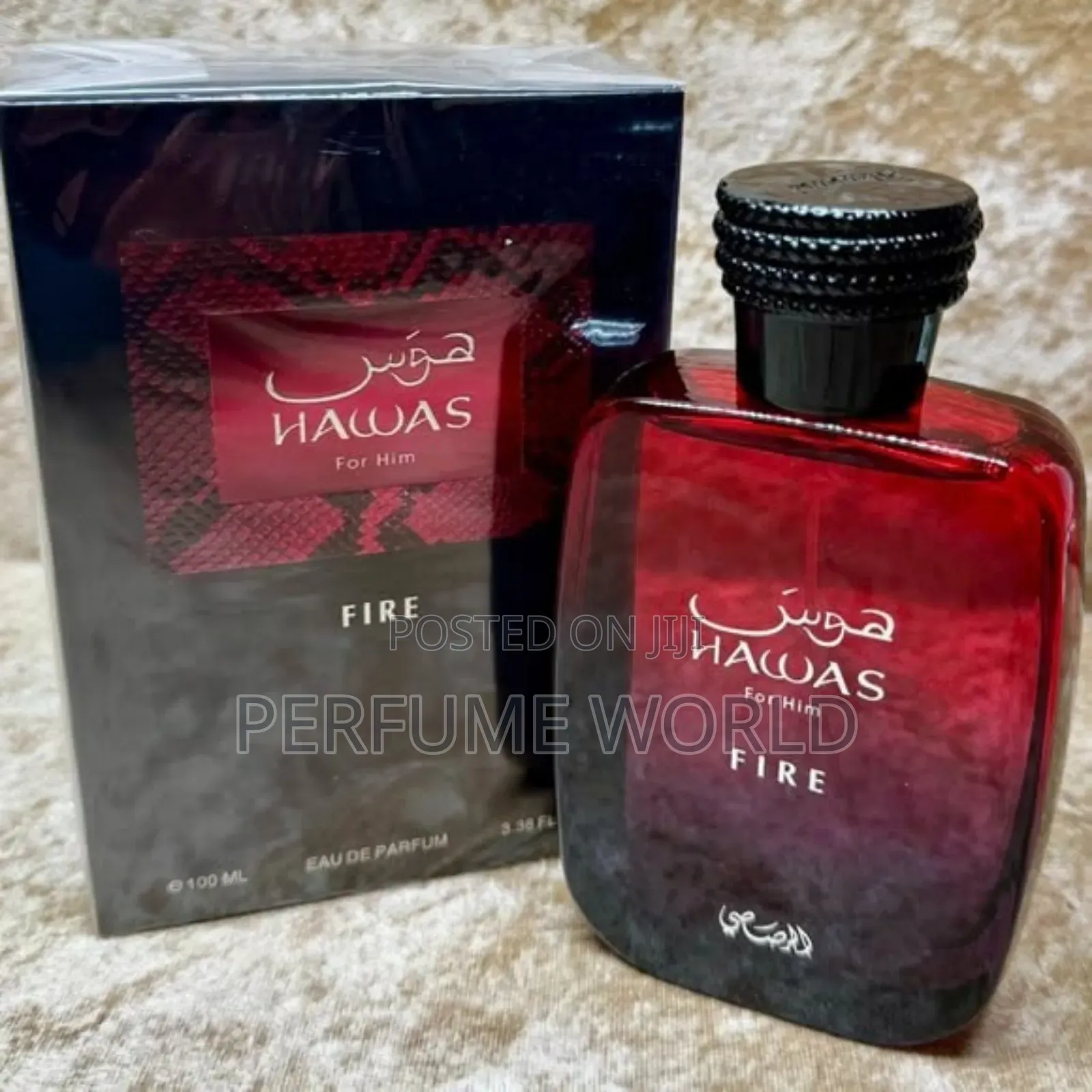 Hawas Fire for Him – 100ml (Eau De Parfum)