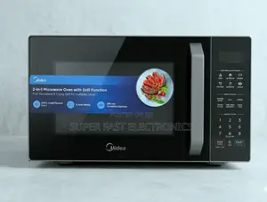 Midea 25l Digital 2-in-1 Microwave Oven With Grill (Model: Ag8p022ke-B